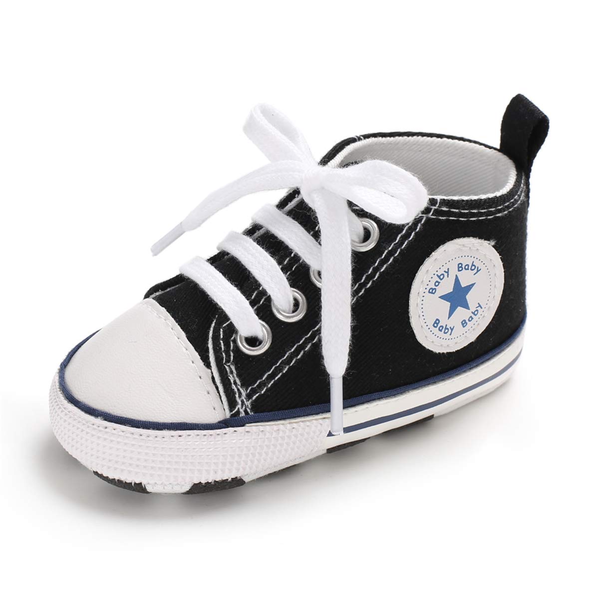 BENHERO Baby Girls Boys Canvas Shoes Toddler Infant First
