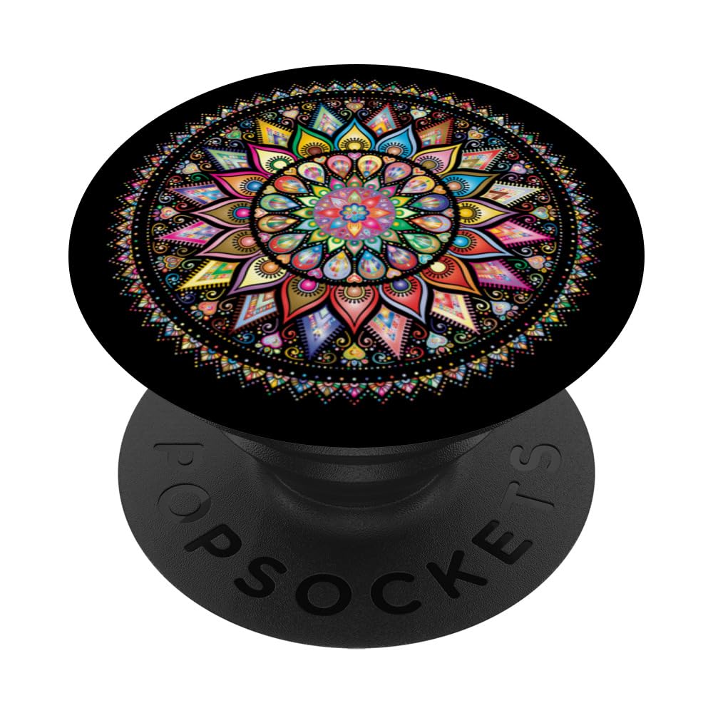 Sacred Geometry / Symbol For Meditation, Yoga, Energy Work PopSockets Swappable PopGrip