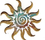SOUTHWEST SUN - WESTERN - NATIVE AMERICAN - Iron On Embroidered Patch