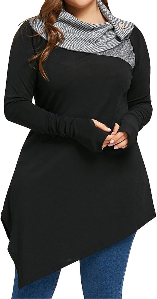 turtleneck thumb hole