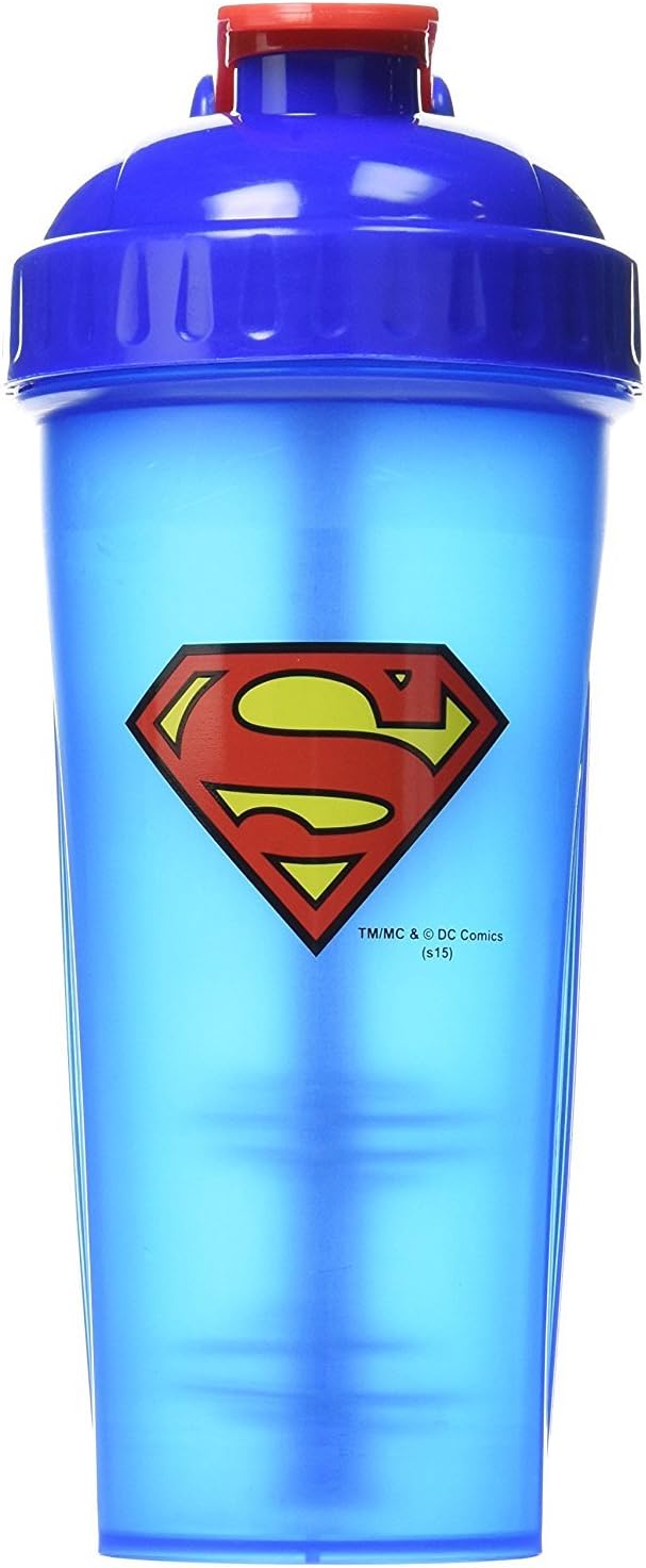 Performa Shakers Dc Comic Hero Series Shaker, 800 ml, Superman Blue