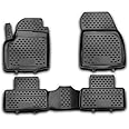 OMAC Floor Mats for Land Rover Range Rover Evoque 2012-2019 TPE All-Weather Black