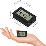 EEEKit 2 Pack LCD Digital Hygrometer Thermometer Humidity Gauge - -50 to 70°C view 6
