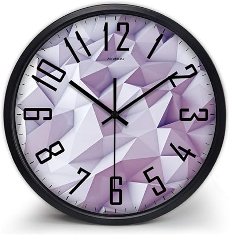 Amazon Co Jp 掛け時計 壁掛け時計 現代の創造的な芸術3d折り紙ステレオ効果時計家の装飾 耐久性丈夫 無騒音静音 防塵 インテリアおしゃれ 部屋装飾 プレゼント は部屋 教室 ベッドルーム バスルーム リビング オフィスに最適です ホーム キッチン