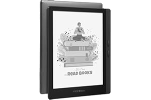 AZMXDVP Meebook E-Reader M7 | 6.8' Eink Carta Screen | 300PPI Smart Light | Android 11 | Ouad Core Processor | Out Speaker | Support Google Play Store | 3GB+32GB Storage | Micro-SD Slot | Gray