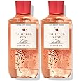 Bath and Body Works Whipped Rose Latte Shower Gel Gift Sets 10 Oz 2 Pack (Whipped Rose Latte)