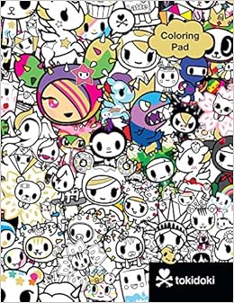 Tokidoki Coloring Pad Tokidoki 9781454921837 Amazon Com