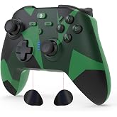 BETMI Wireless Controller Compatible with Xbox|PC (Green/Black) | with Macro Buttons, Turbo Function, Dual Vibration, 2.4GHz Dongle, Gamepad Compatible with Xbox One, Xbox Series X/S