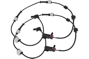 OGATOO ABS Wheel Speed Sensor Front for 4.2L L6 5.3L 6.0L V8 Chevy 2002 2003 2004 2005 2006 2007 2008 2009 Trailblazer EXT SSR, GMC Envoy XL XUV, Buick Rainier, Saab 9-7x, Oldsmobile Bravada Left/Right 2 Pcs