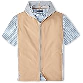 Peter Millar Solstice Performance Hybrid Full Zip Hoodie Vest