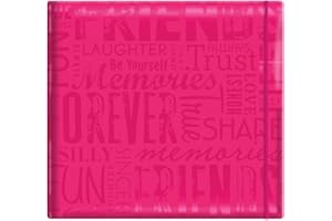 MCS MBI by Embossed Friends Gloss Expressions 848120 Album de scrapbooking 30,5 x 30,5 cm Rose vif