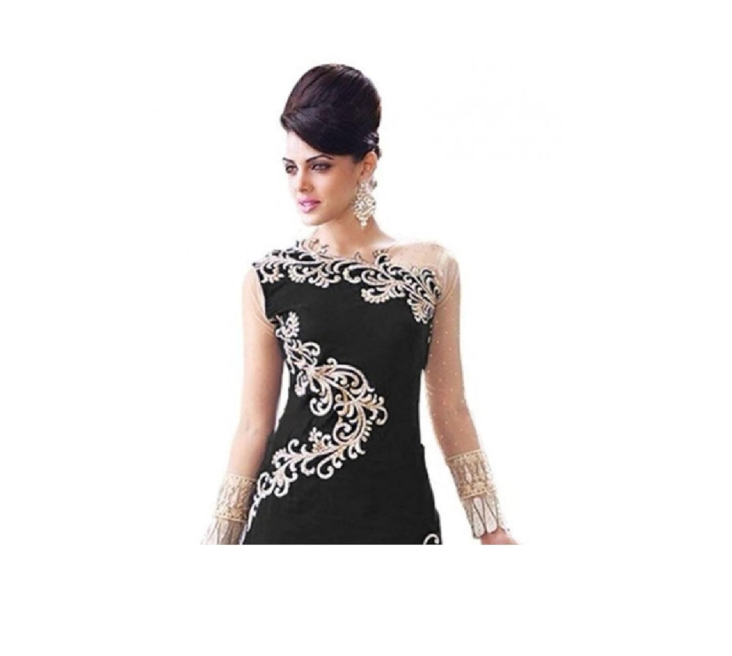 kuber&acirc;&reg; velvet & net lehenga choli