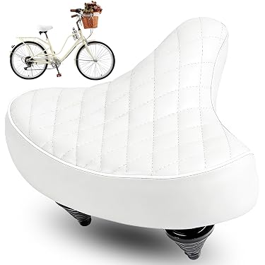 womens white bicycle saddles MSDADA Gel Bike Seat Mountain Bike Saddle - Comfortable Seats with Soft Cushion Padded for Men Women density injection molded foam thats a bit stiffer in the rear for more power while pedaling and cromoly steel rails that allow us to save a few euro and make this variation a great deal. Wtb Top Mountain Bike Saddles
