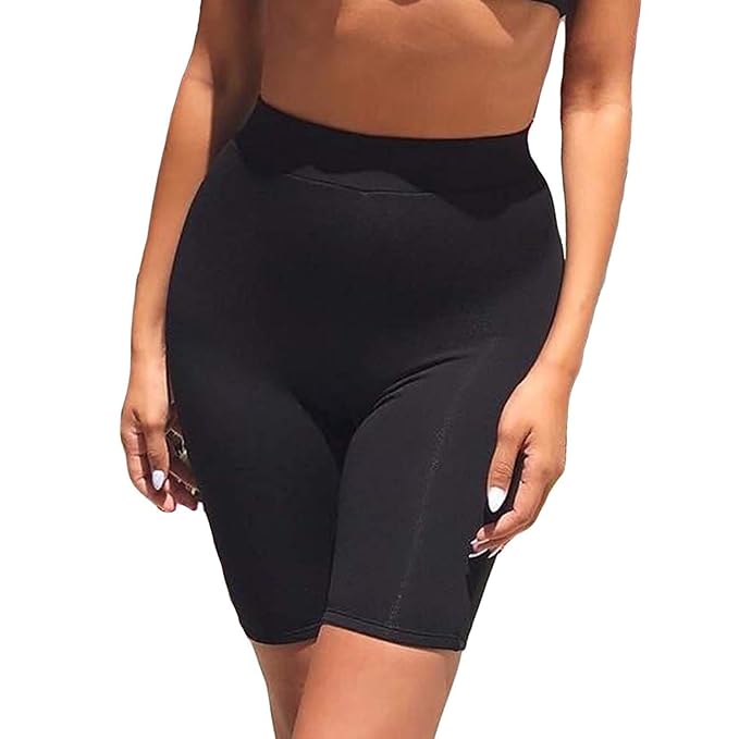 Cross1946 Womens Running Shorts Exercise Workout Yoga Thights Half Pants With Sides Pockets #womens #running #shorts #with #pockets