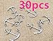 YYaaloa 30pcs 32mm x25mm Anchor Charms Pendants DIY Antique Charms Pendant for Crafting Bracelet Necklace Jewelry Findings Jewelry Making Accessory (32x25 Silver 30pcs)
