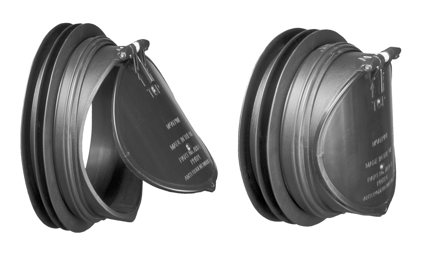 Mcalpine Anti-Return Lid, Black