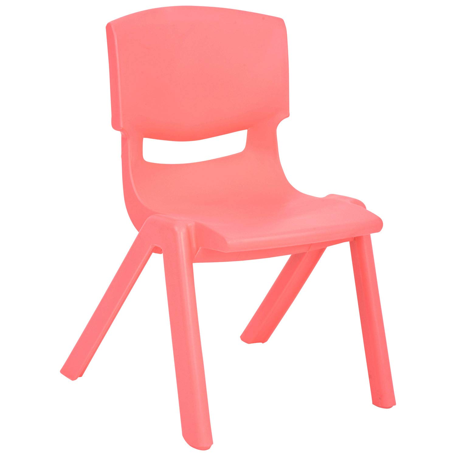 Joon Stackable Plastic Kids Learning Chairs 20 8x12 5 Inches The Perfect Chair For Playrooms Schools Daycares And Home Coral