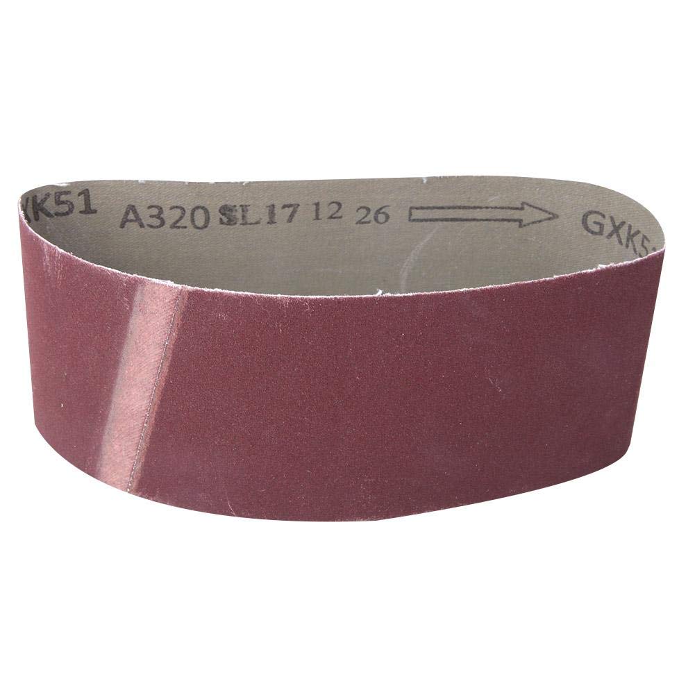 Aluminum Oxide Sander Sanding Belt, Sander Belt 10PCS 457mm X 75mm Woodworking 240-1000 Grit Grinding Polishing Sandpaper Metal Hardware(1000)