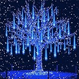 Aukora Rain Drop Lights, LED Meteor Shower Lights