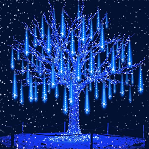 Aukora Rain Drop Lights, LED Meteor Shower Lights