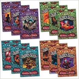 The Saga Of Darren Shan Pack 12 Books Rrp 71 88 Allies Of Night Cirque Du Amazon De Bucher