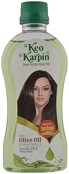 Keo Karpin Hair Oil - Non Sticky Hair Oil, 300ml Bottle