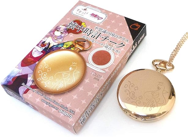 Amazon Cosme Play コスミィ 童話コスメ 初音ミク コラボコスメ 不思議の国のアリス 懐中時計チーク おかしなハート 巡音ルカ 58g Cosme Play コスミィ チーク 通販