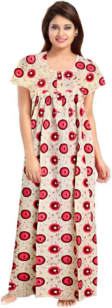 Silver Organisation Cotton Anarkali Dress