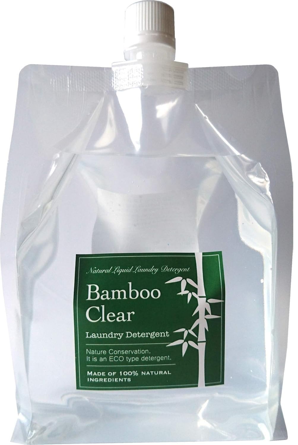 竹洗剤 バンブークリア Bamboo Clear（1L 詰替用）天然成分100％ 無添加 洗濯 掃除 食器洗い機商品画像