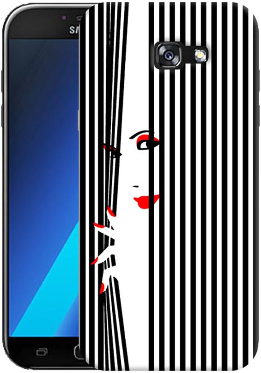 Humor Gang Classy Girl Window Printed Designer Hard Cases Mobile Back Cover for Samsung Galaxy A7 (2017)"