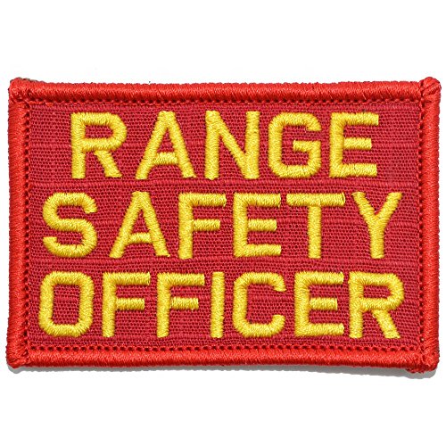 Range Safety Officer - 2x3 Morale Patch - (Red/Yellow)