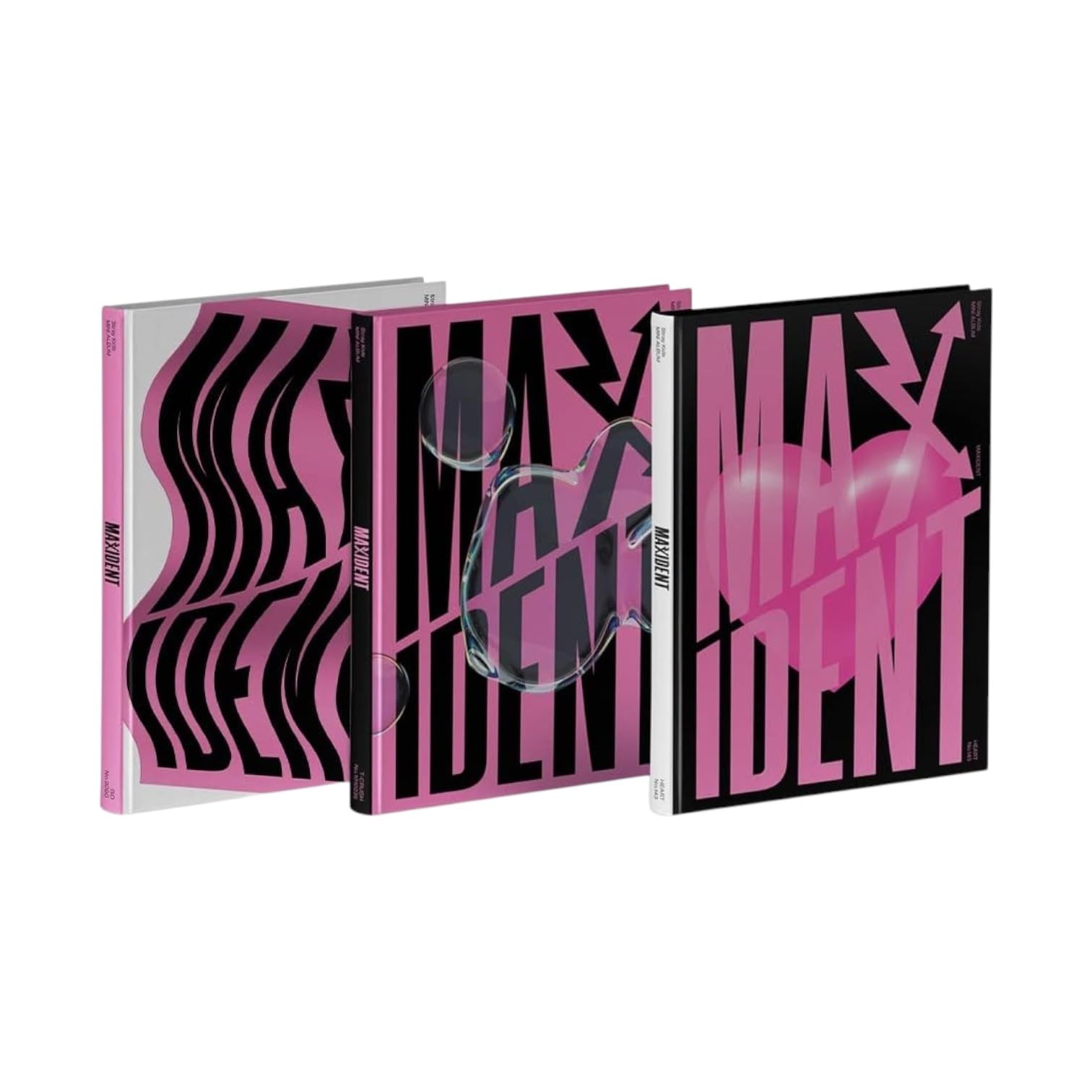 Photo 1 of *USED MISSING 2 CDS*Stray Kids 7th Mini Album "CASE 143" [MAXI-DENT] GO + T-CRUSH + HEART (3SET P.O.B)