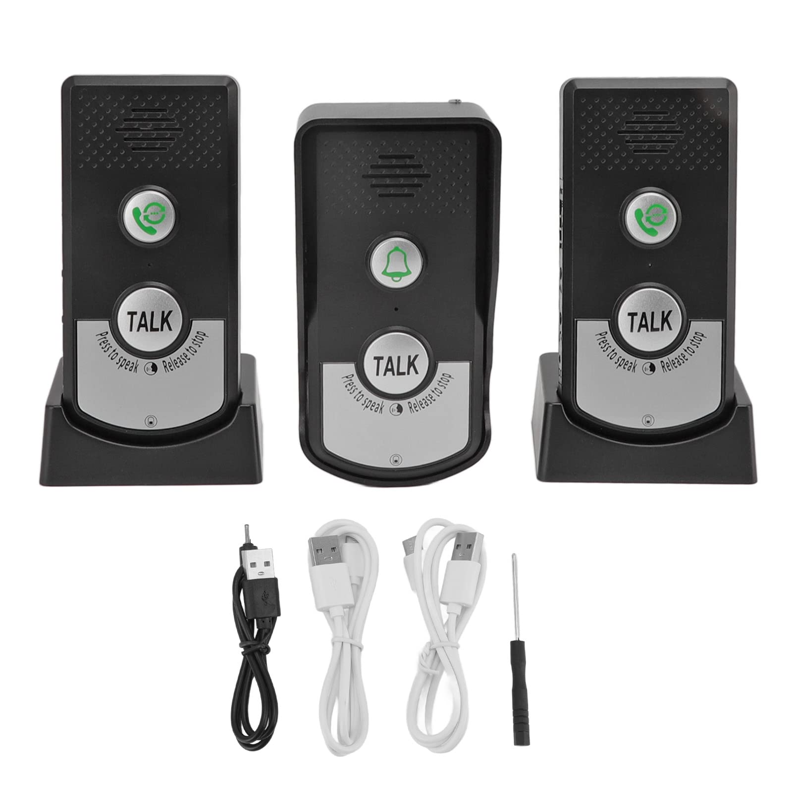 Wireless Call Doorbell Intercoms Wireless Doorbell 1000m Long Distance for Office Room Alarm Systems