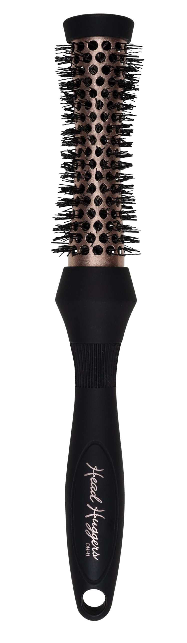 Denman Head Huggers Round Styling Brush – Volumising Root-Lift Barrel for Blow-Drying & Smoothing, For All Hair Types