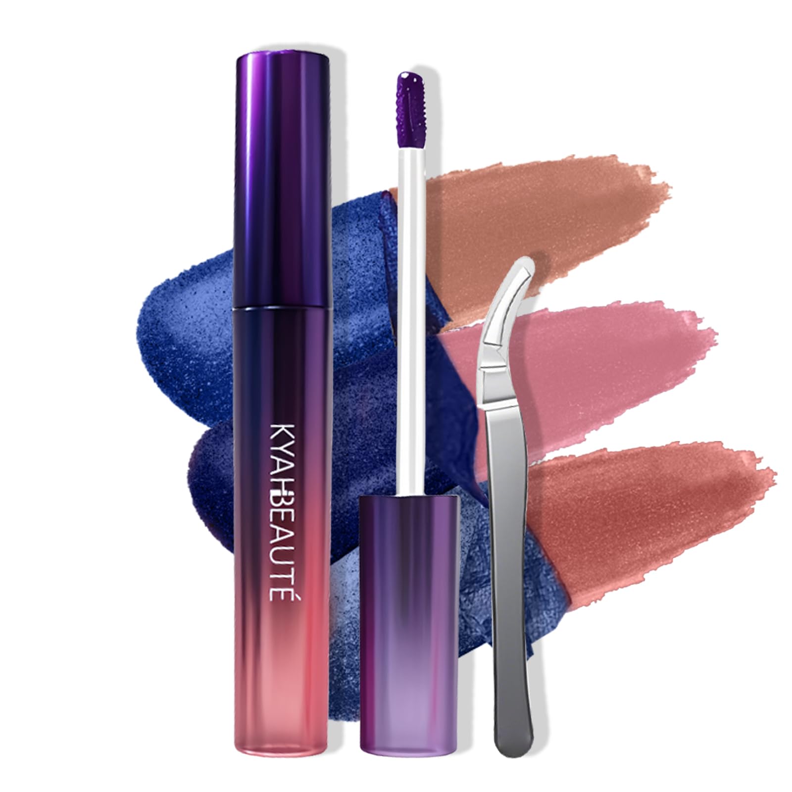 TihSwee Peel Off Lip Stain Masque - Long Lasting 12H Waterproof, Vegan Cruelty-Free, Metallic Shine Hydrating Lip Gloss for Women, Suitable for Wedding/Dates/All-Day Wear (Bare Flick)