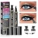 Wing Eyeliner Stamp - 2 Packs Left & Right Dual Ended Liquid Winged Eyeliner Stamp by iMethod, the Easiest Way to Get Perfect Winged Cat Eye Look, Waterproof, Smudgeproof and Sweatproof, Stay All Day