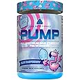 Core Nutritionals Pump Full-Spectrum Non-Stimulant Pre-Workout, with N03T Nitrate, Peak02, Alpha GPC, for Maximum Pump, Strength, and Performance 20 Servings (Fun Sweets Cotton Candy™ Blue Raspberry)