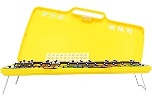 ANGEL SPECIALTY PRODUCTS Angel G2-G4 25 Note Glockenspiel with Coloured Keys (AX2503)