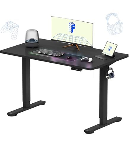 FLEXISPOT EF1W (脚のみ) Amazon.com: FLEXISPOT One-Piece Electric Standing Desk, 48 x