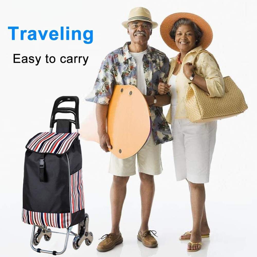 DEED MultiFunction Shopping Trolleys,Kitchen Storage Folding Carts