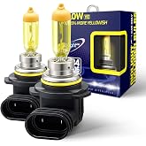 BIOLIGHT KM 9006 Yellow Rainy/snowy/foggy day Replacement Headlight Bulb, 2 pack