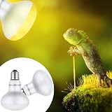 Lotvic 2 Pack 100W Reptile Heat Lamp E27 UVA Daylight Bearded Dragon Lamp view 7
