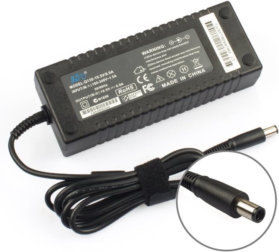 135 W Laptop Power Adapter for HP Compaq Elite 8300 8200 8000 7900 7800