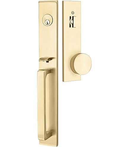 Emtek Products Contemporary Tubular Entry Set 4818 Davos Style