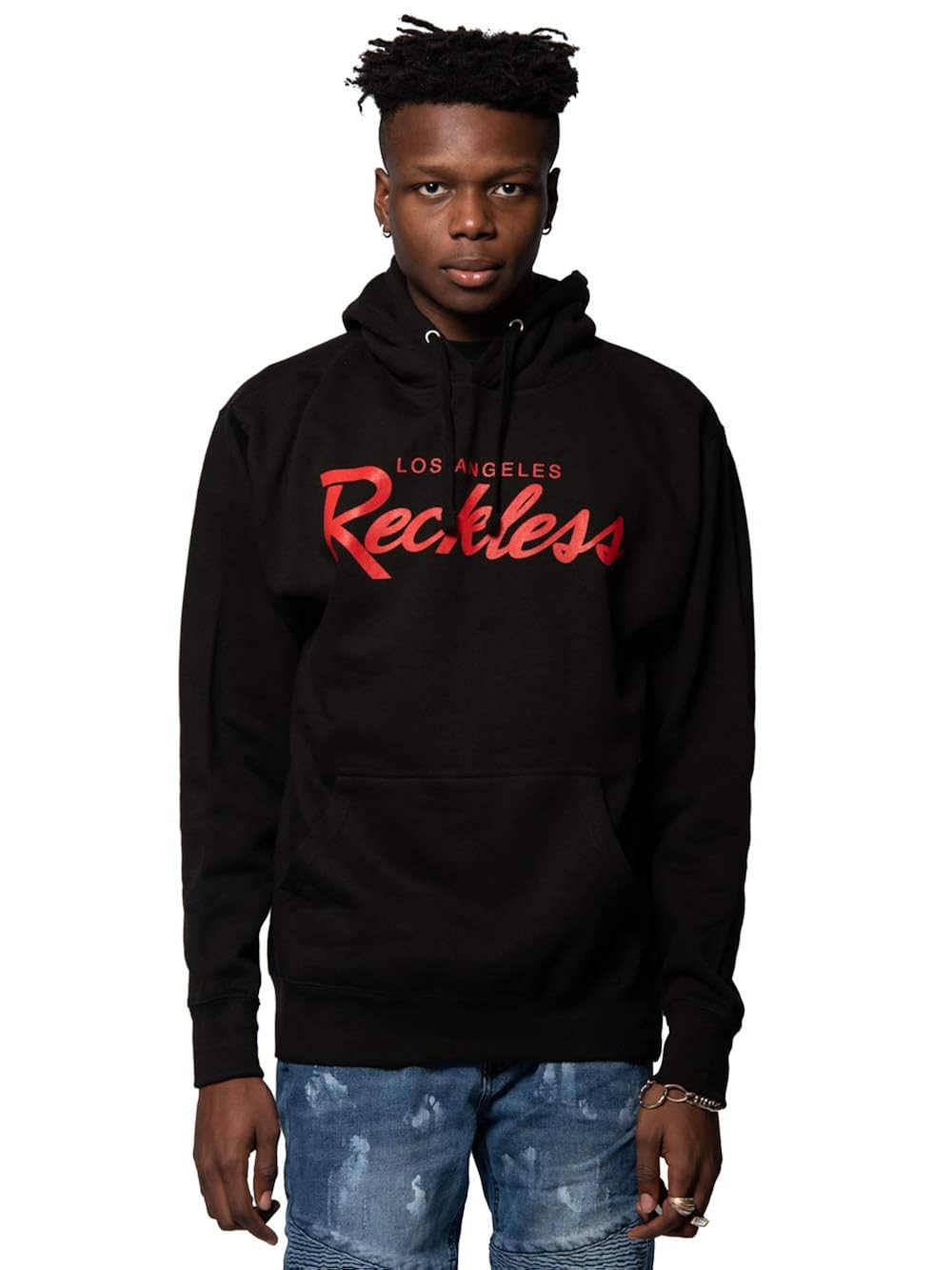 young and reckless grey hoodie