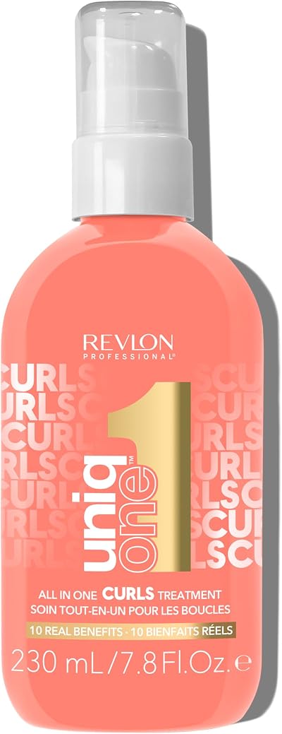 REVLON PROFESSIONAL Uniqone Curly Hair Leave-in Treatment 230ml 10 Benefits