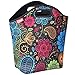yookee home Large Lunch Bags for Women, Fashionable Adult Lunch Box Thick Water Resistant Neoprene Insulated Lunch Bag for Work Office Outdoor Picnic, Colorful Paisley