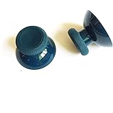 SZLG 3D Analog Joystick Grip Cap Thumb Stick Grip Cap Thumbstick Replacement for Xbox One, One Slim, X, Elite, PS4 (Green)