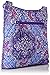 Vera Bradley Women's Cotton Hipster Crossbody Purse, Lilac Tapestry, One Size