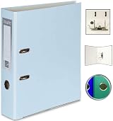 Office Centre 3 Pack Pastel A4 75mm Lever Arch Folders Large 500 Sheets view 4